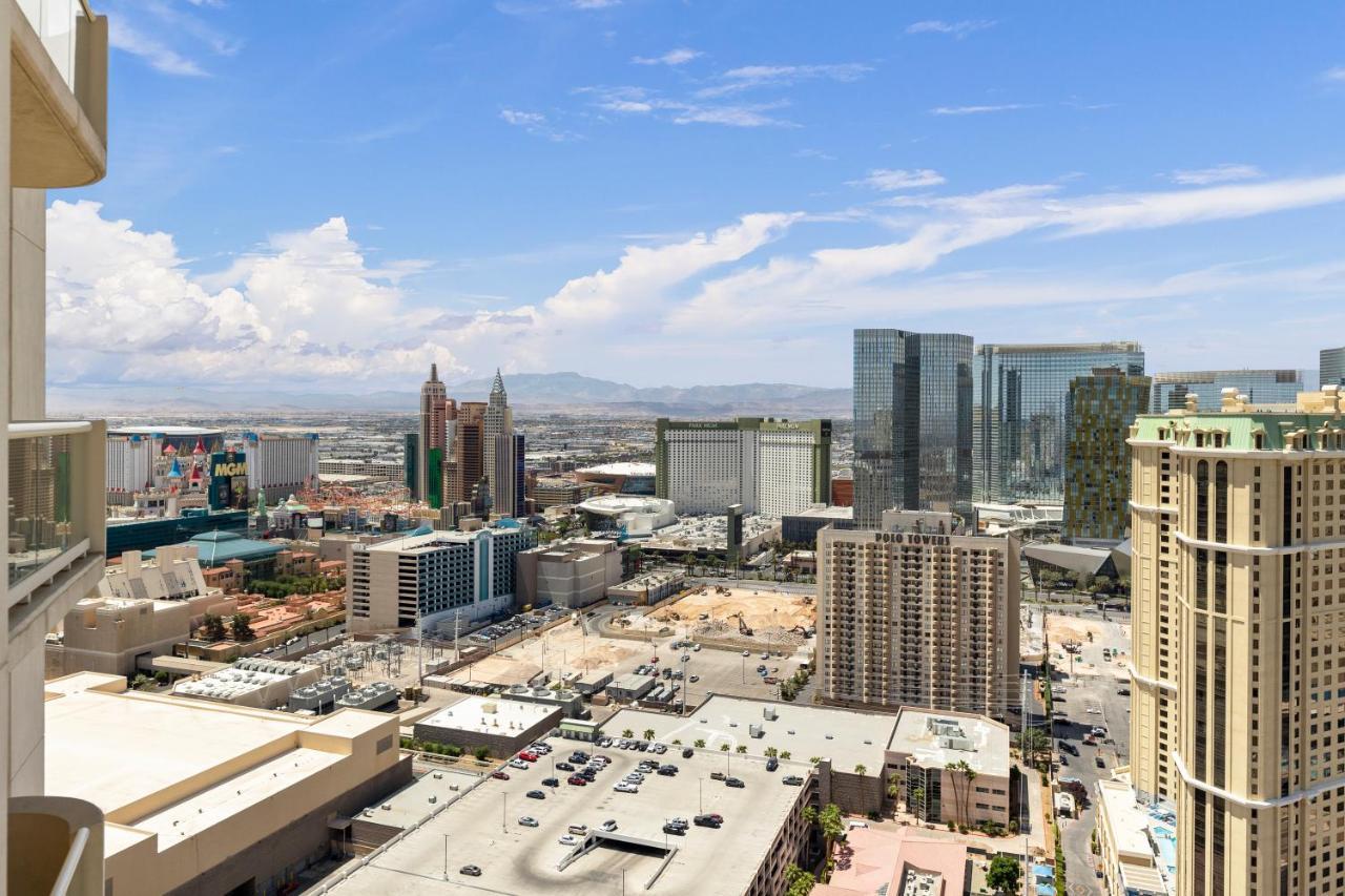 Lucky Gem Penthouse & Luxury Suites At Signature Resort, Balcony Strip View 1607 Las Vegas Extérieur photo
