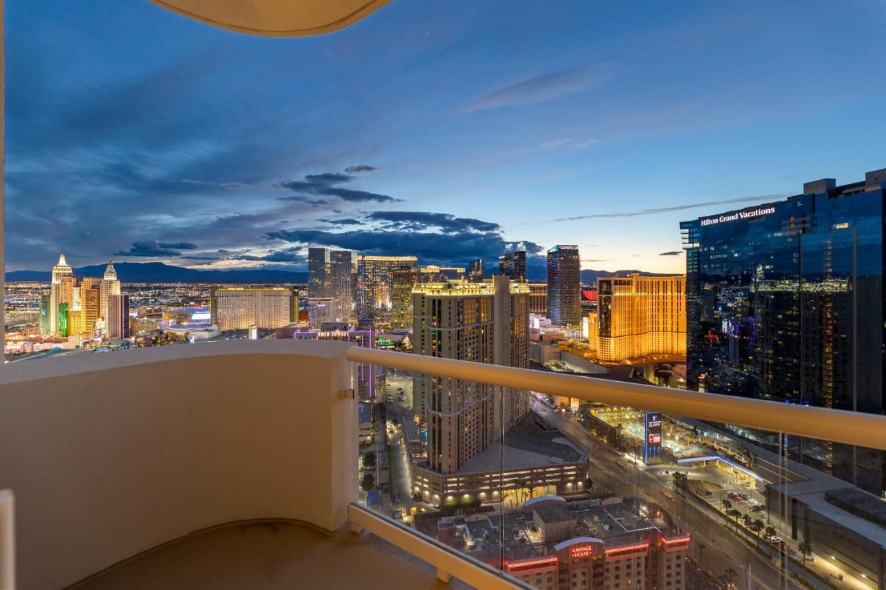 Lucky Gem Penthouse & Luxury Suites At Signature Resort, Balcony Strip View 1607 Las Vegas Extérieur photo