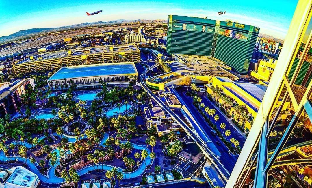 Lucky Gem Penthouse & Luxury Suites At Signature Resort, Balcony Strip View 1607 Las Vegas Extérieur photo